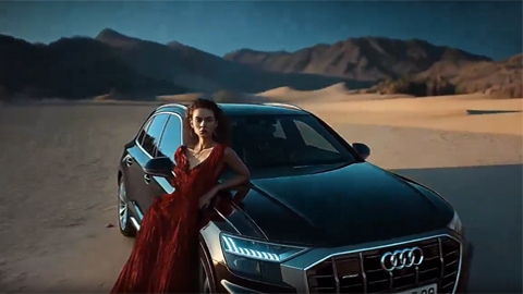 奧迪Q8廣告王炸！2人+AI技術(shù)，2周搞定最新片！
